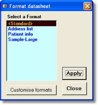 FormatDatasheet