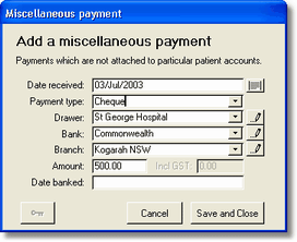 MiscPayment